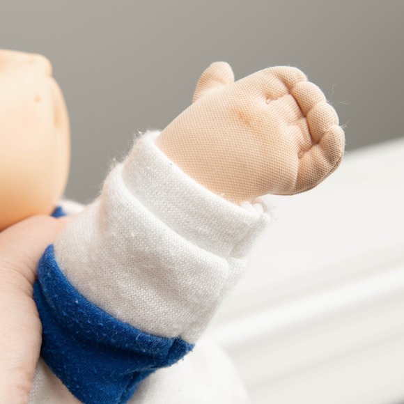 Vintage 80s Cabbage Patch Kids Boy Doll & Koosa Cat Plush Bundle CPK Nostalgic - Picture 14 of 14